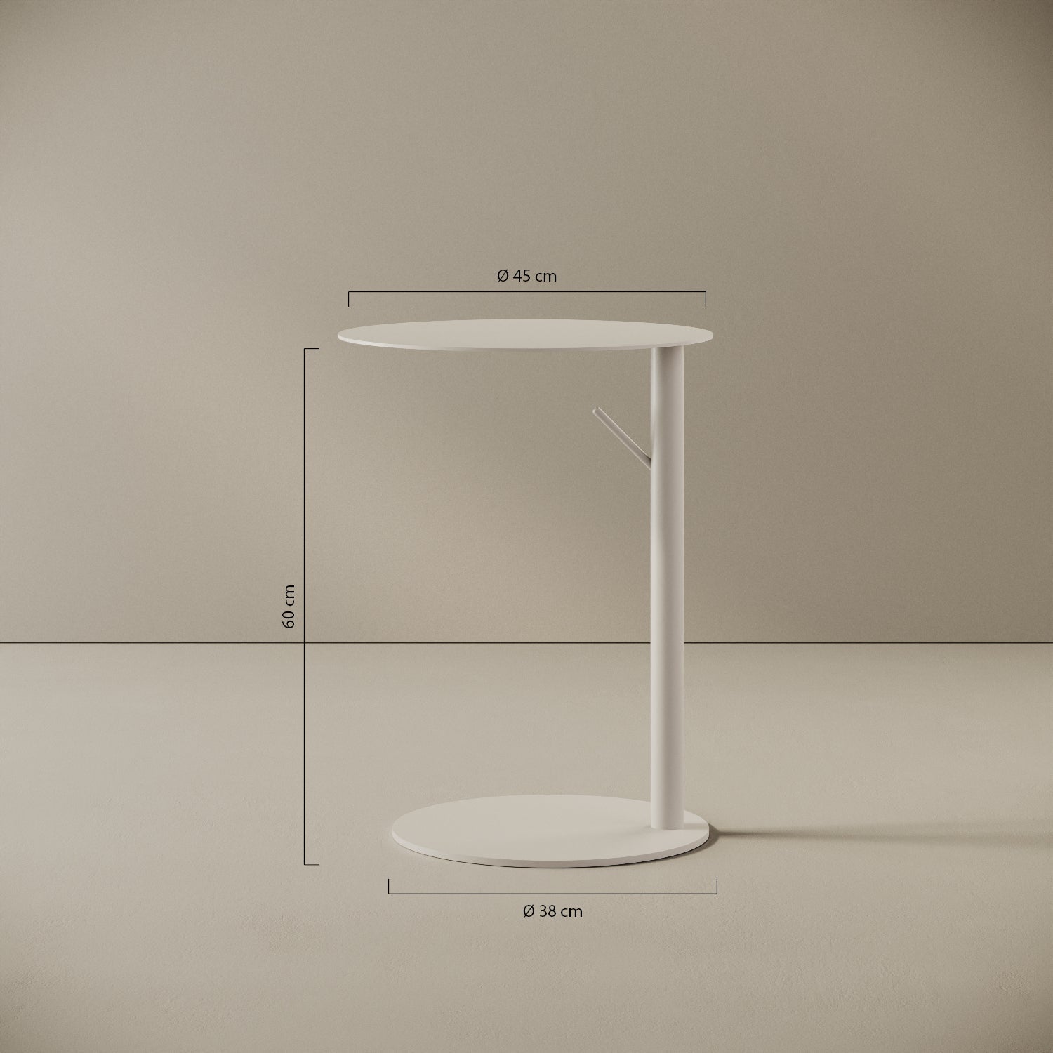 Tavolino da caffè Italia bianco — dettaglio design e caratteristiche del prodotto