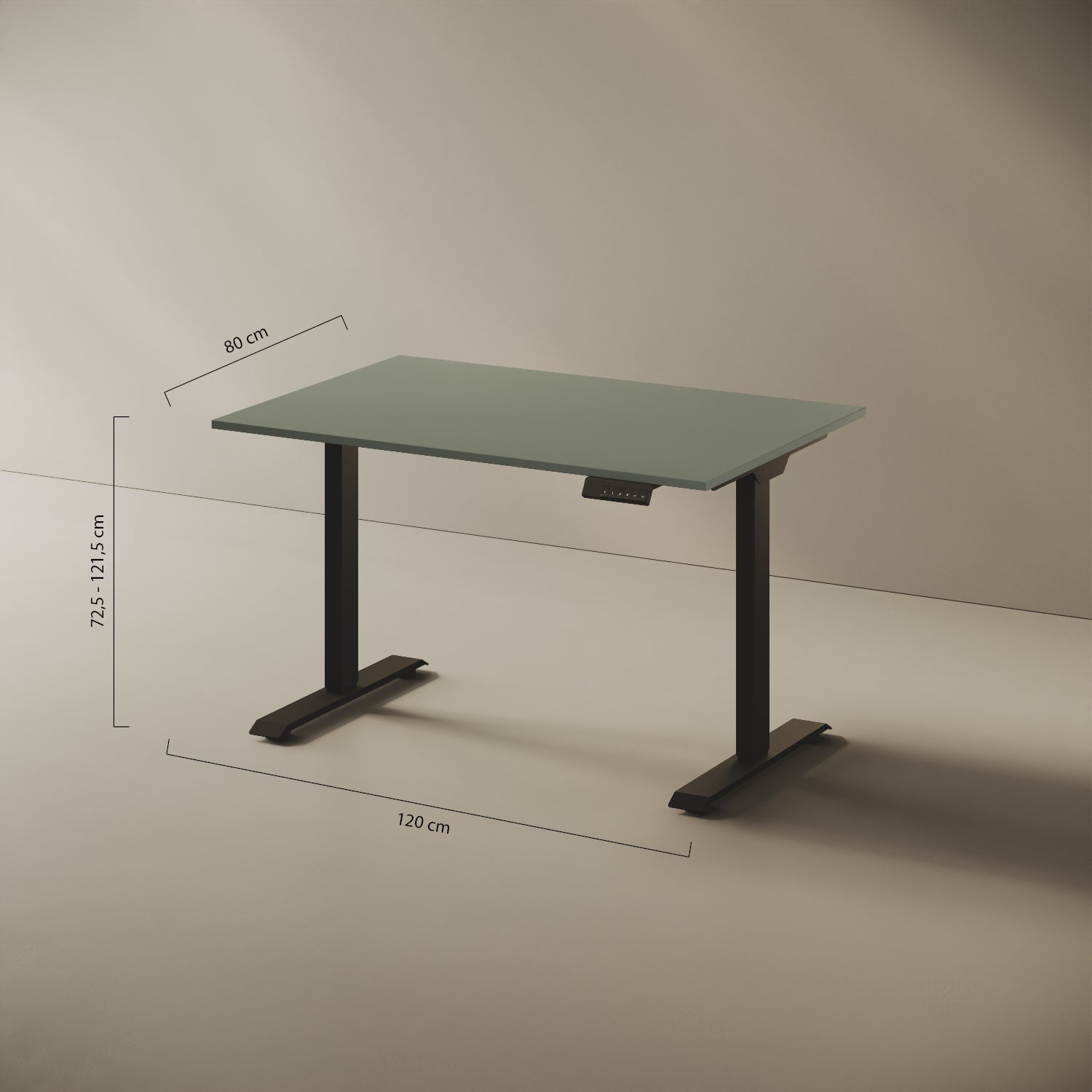 Scrivania Elevabile Up — dettaglio design e caratteristiche