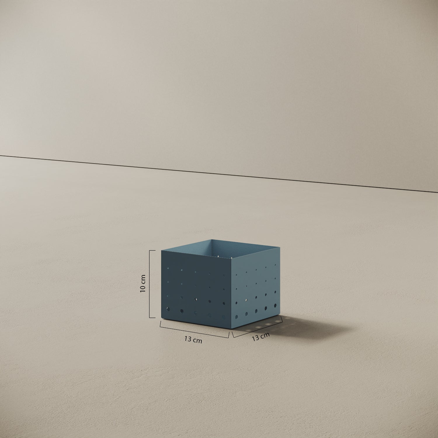 ALL portaoggetti — versatilità d'uso del modello grigio misura M come portaoggetti o vaso decorativo per piante