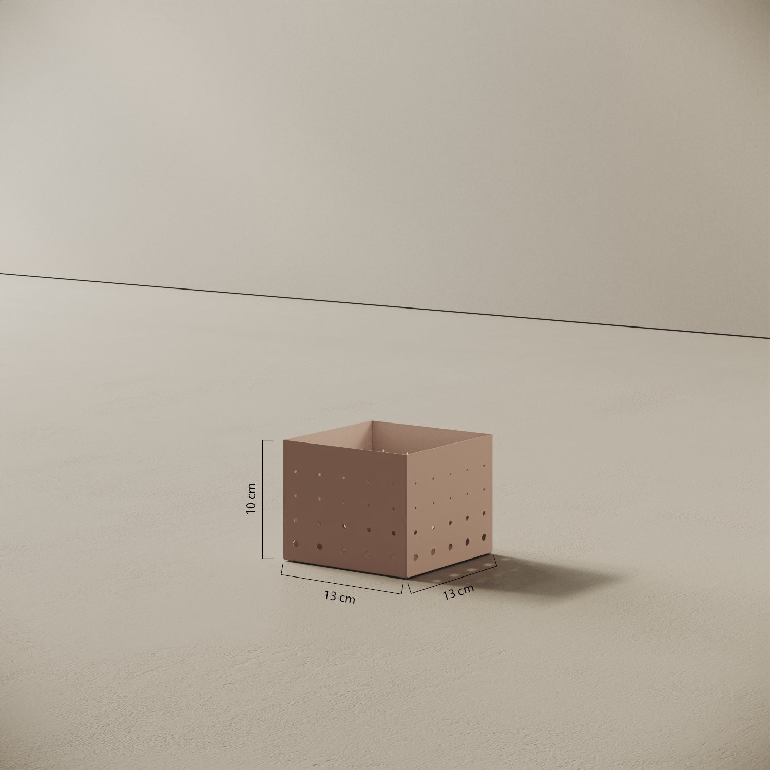 ALL portaoggetti — design minimal in metallo e caratteristiche delle tre misure S, M, L per scrivania e ambienti domestici