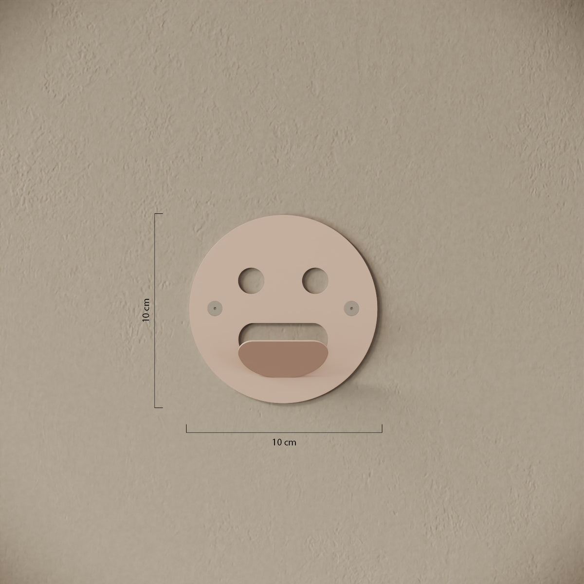 Appendiabiti da muro Smile — misure e caratteristiche