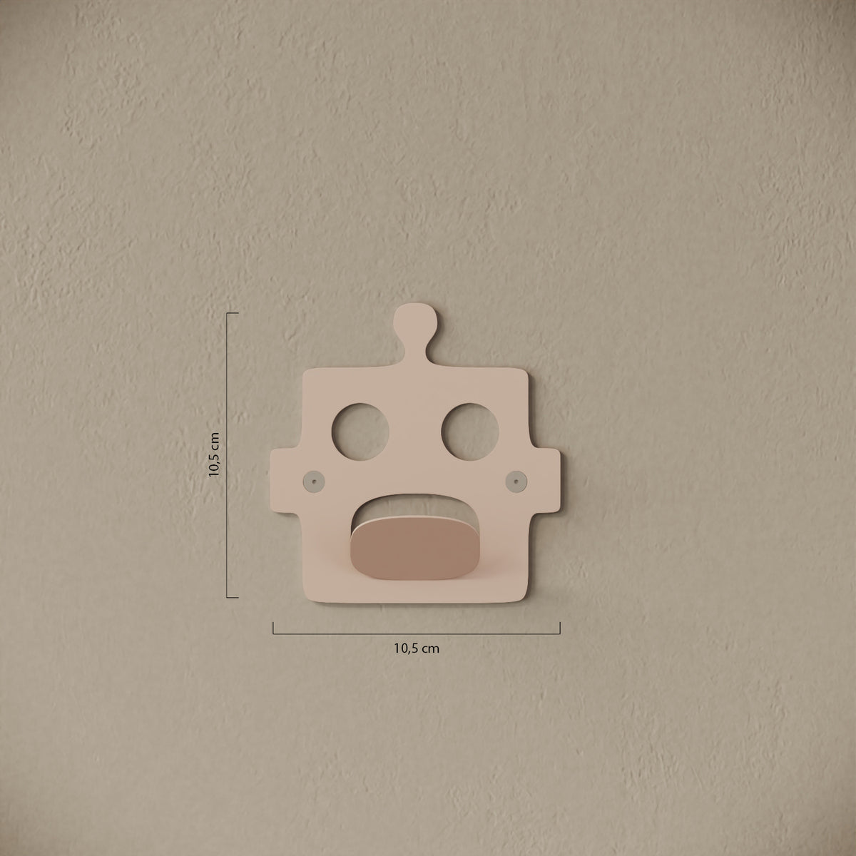 Appendiabiti da muro Robot — misure e caratteristiche