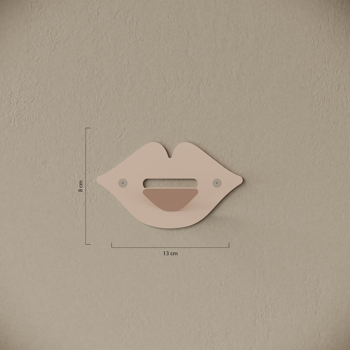 Appendiabiti da muro Kiss — misure e caratteristiche