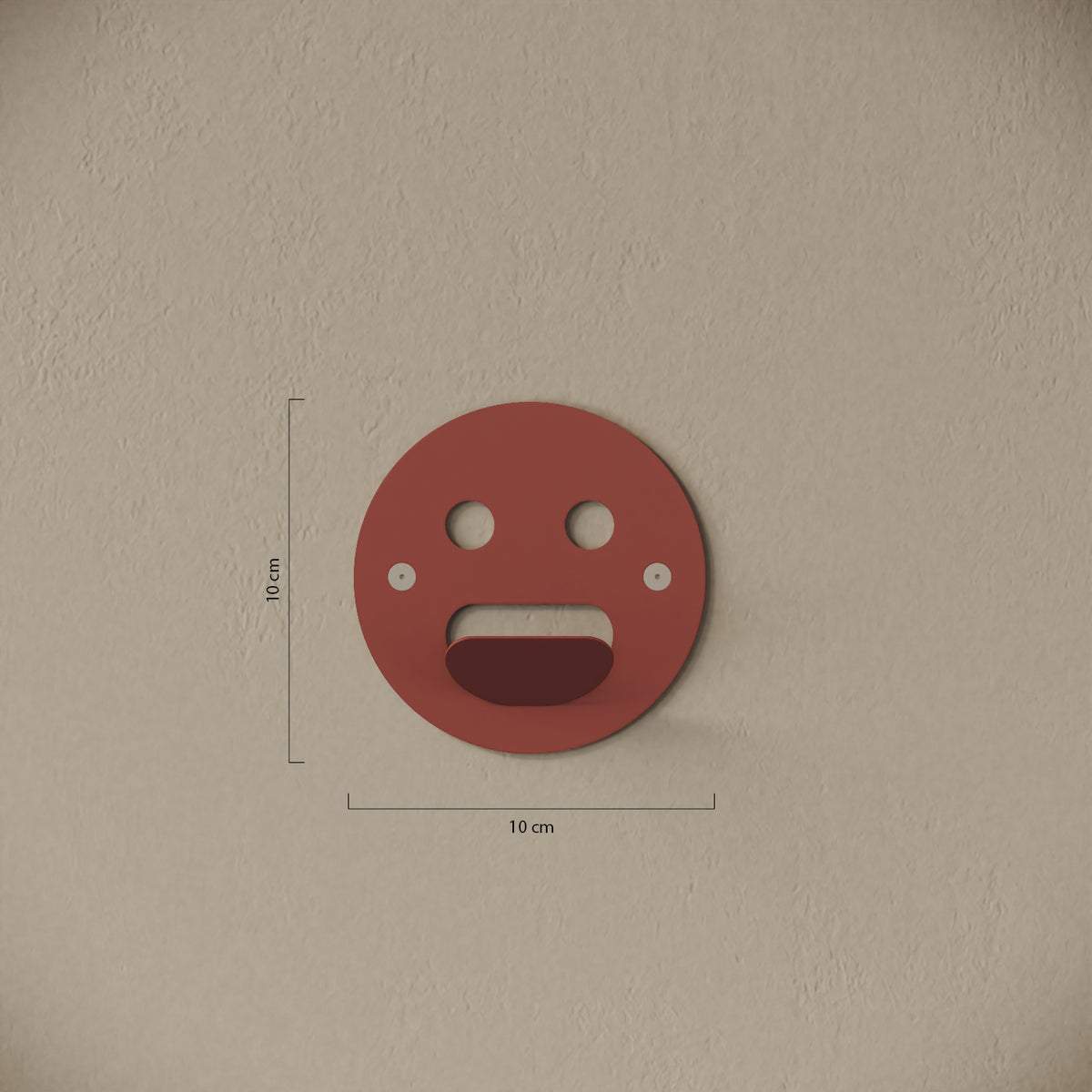 Appendiabiti da muro Smile — misure e caratteristiche