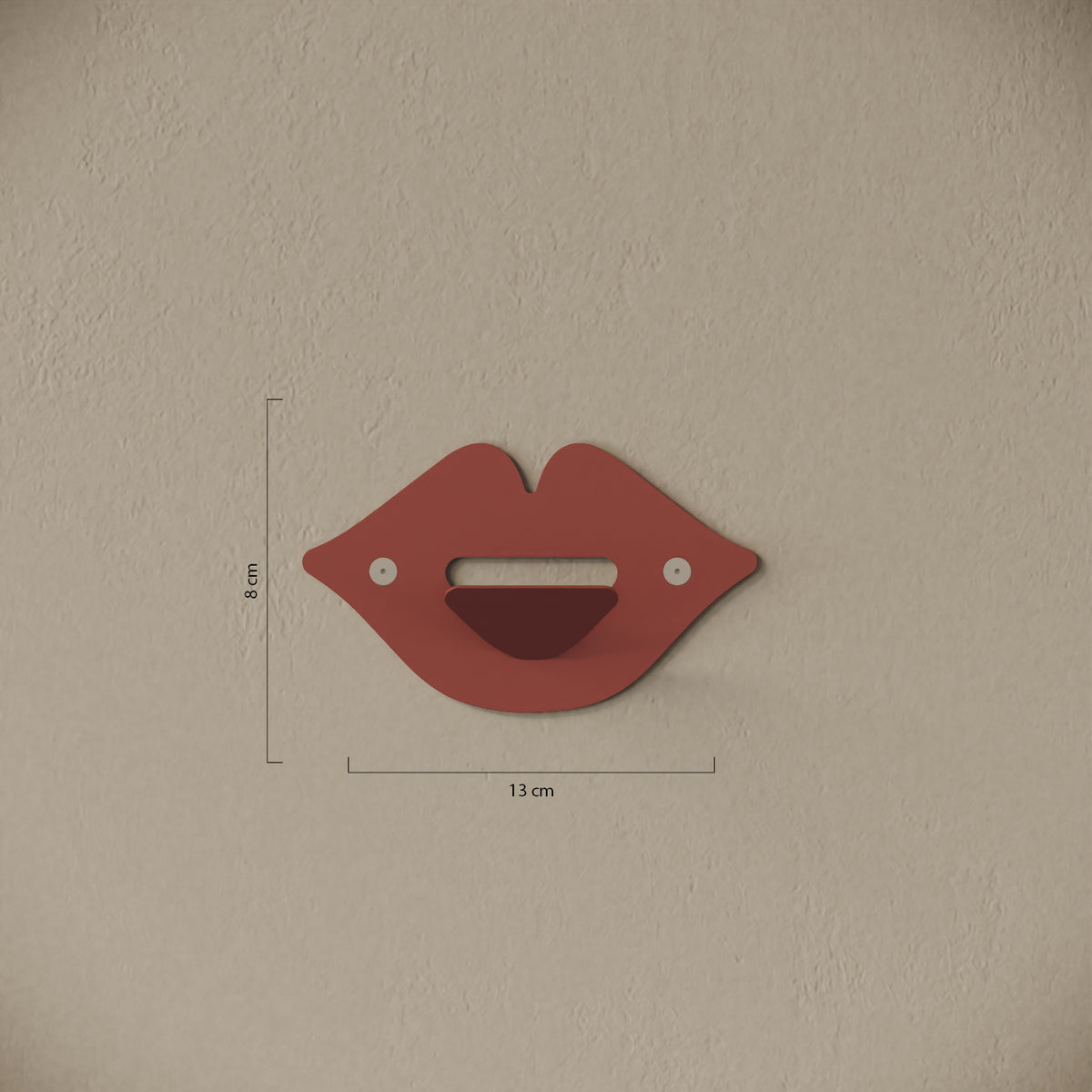 Appendiabiti da muro Kiss — misure e caratteristiche