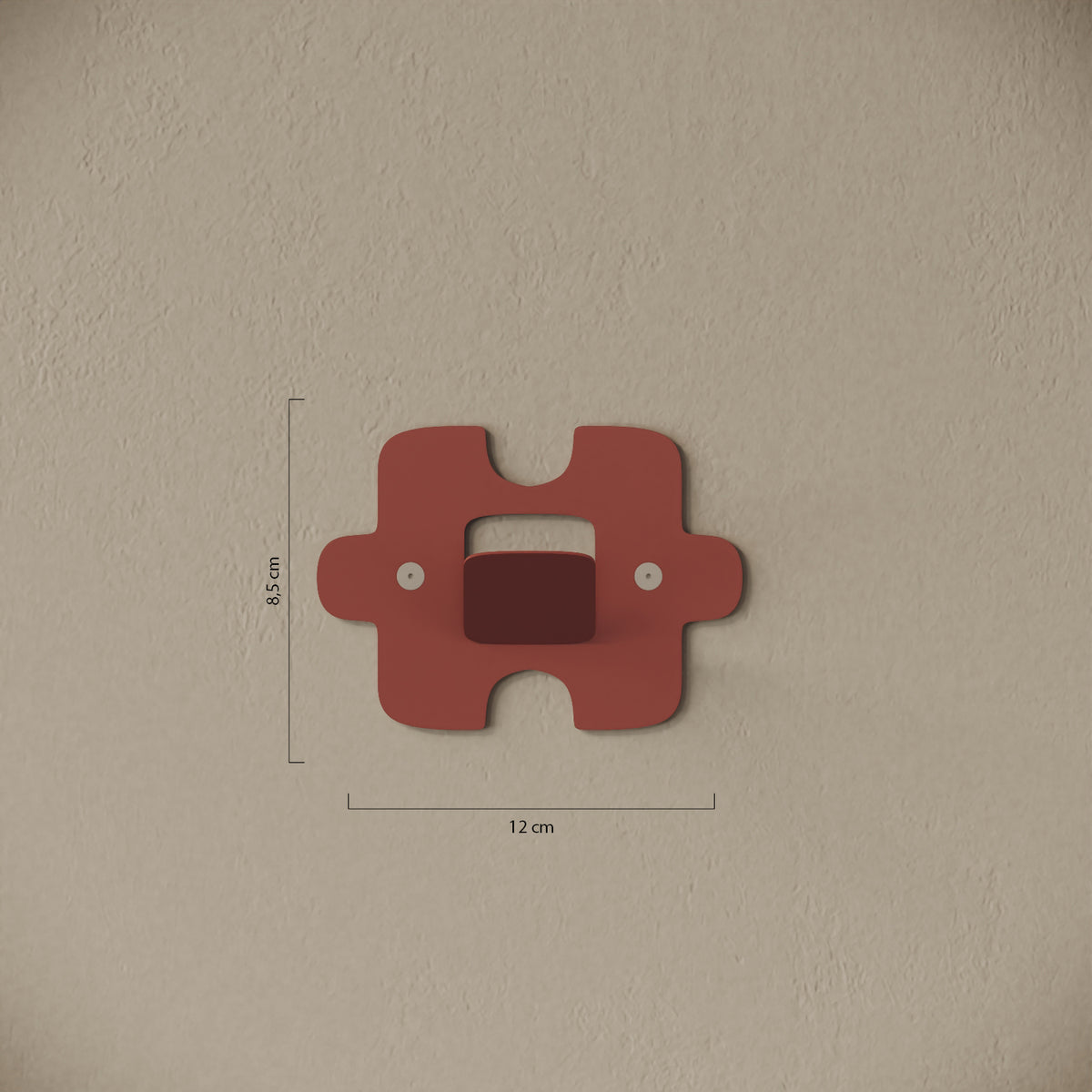 Appendiabiti da muro Puzzle — misure e caratteristiche
