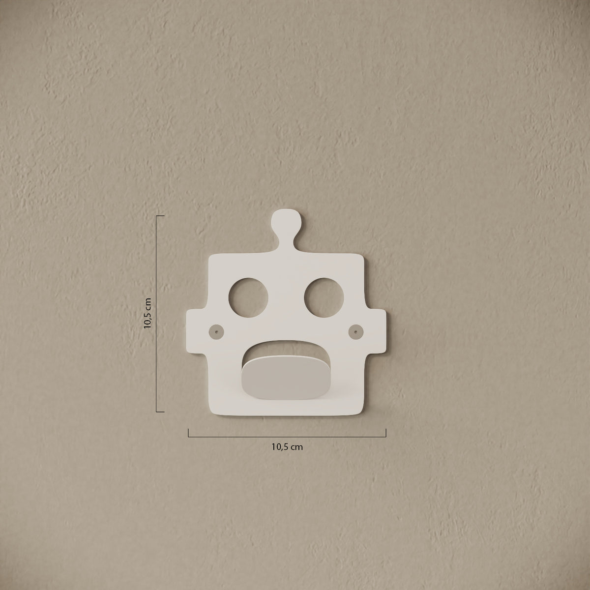 Appendiabiti da muro Robot — misure e caratteristiche