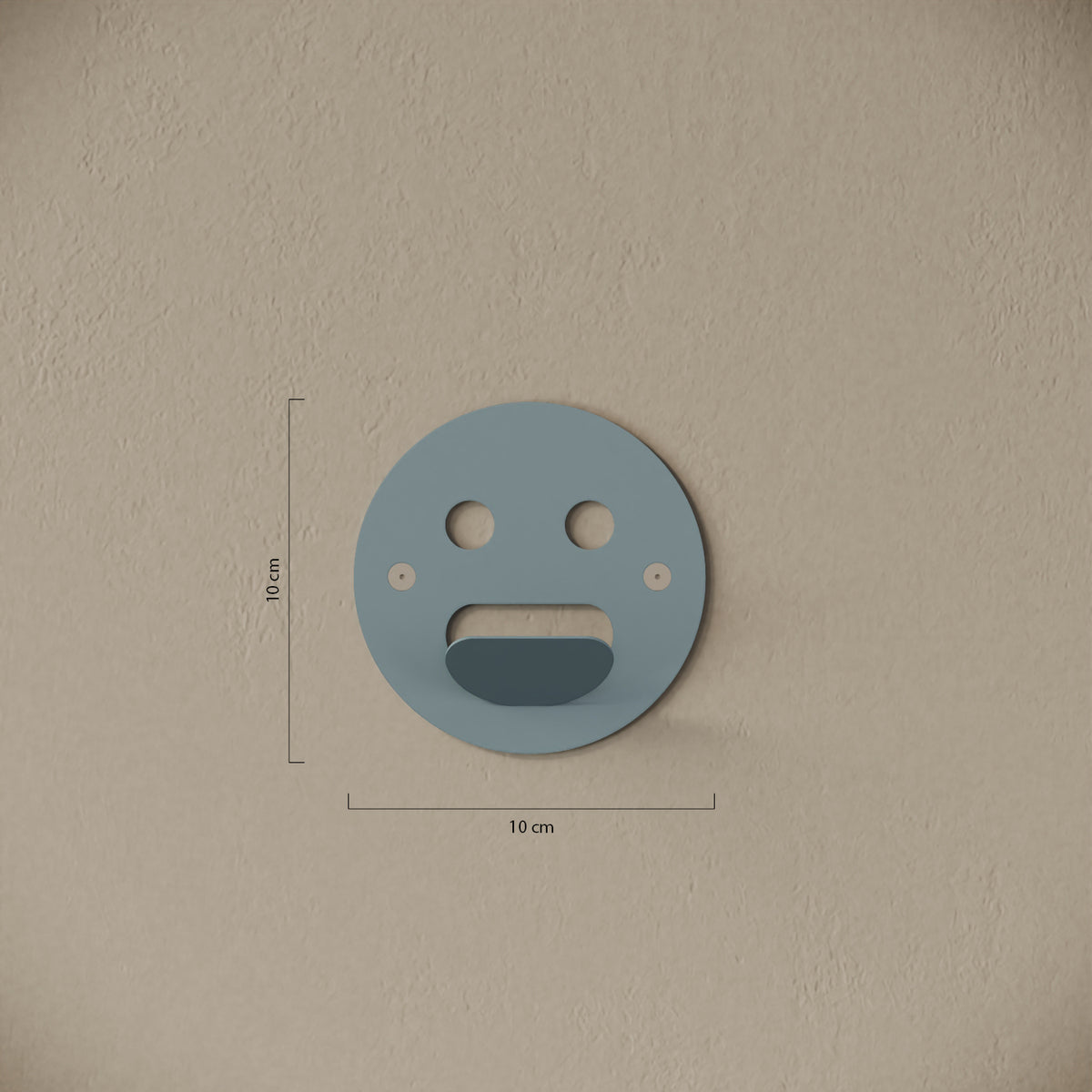 Appendiabiti da muro Smile — misure e caratteristiche