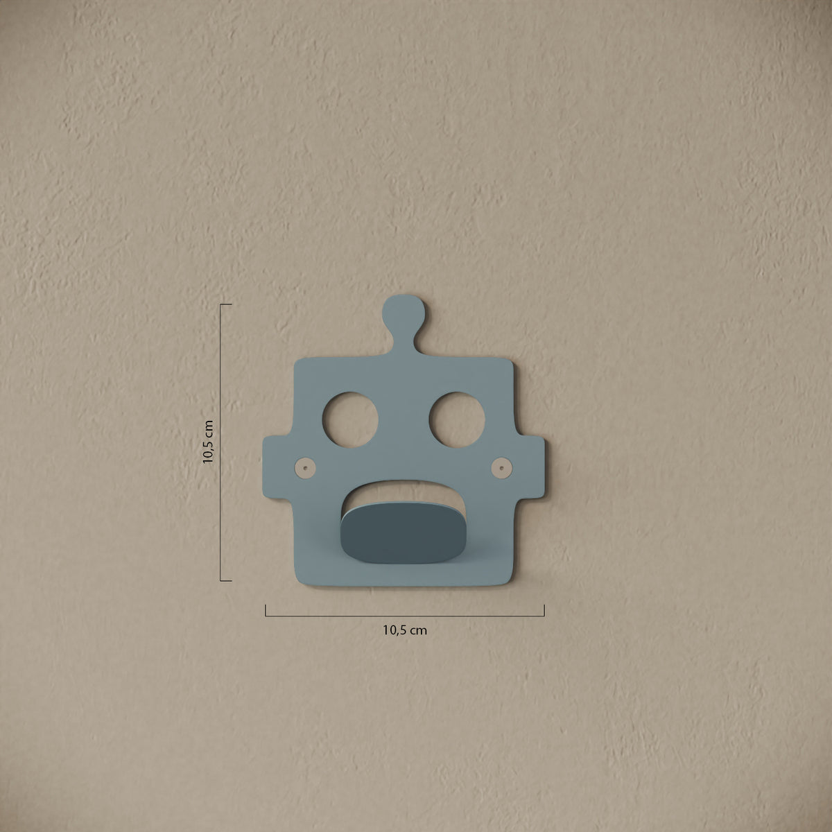 Appendiabiti da muro Robot — misure e caratteristiche