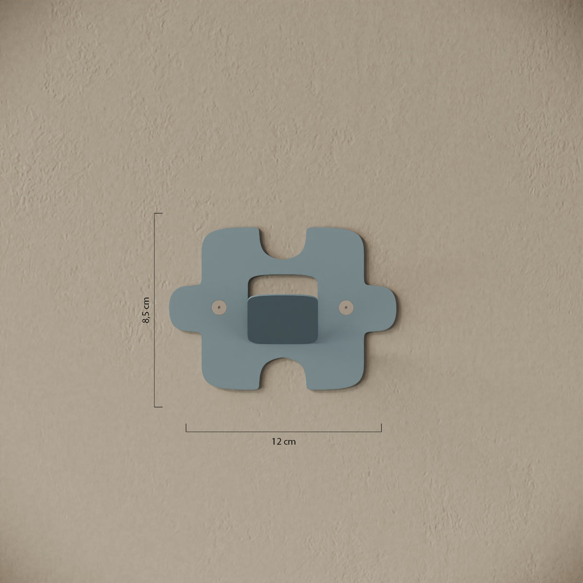 Appendiabiti da muro Puzzle — misure e caratteristiche