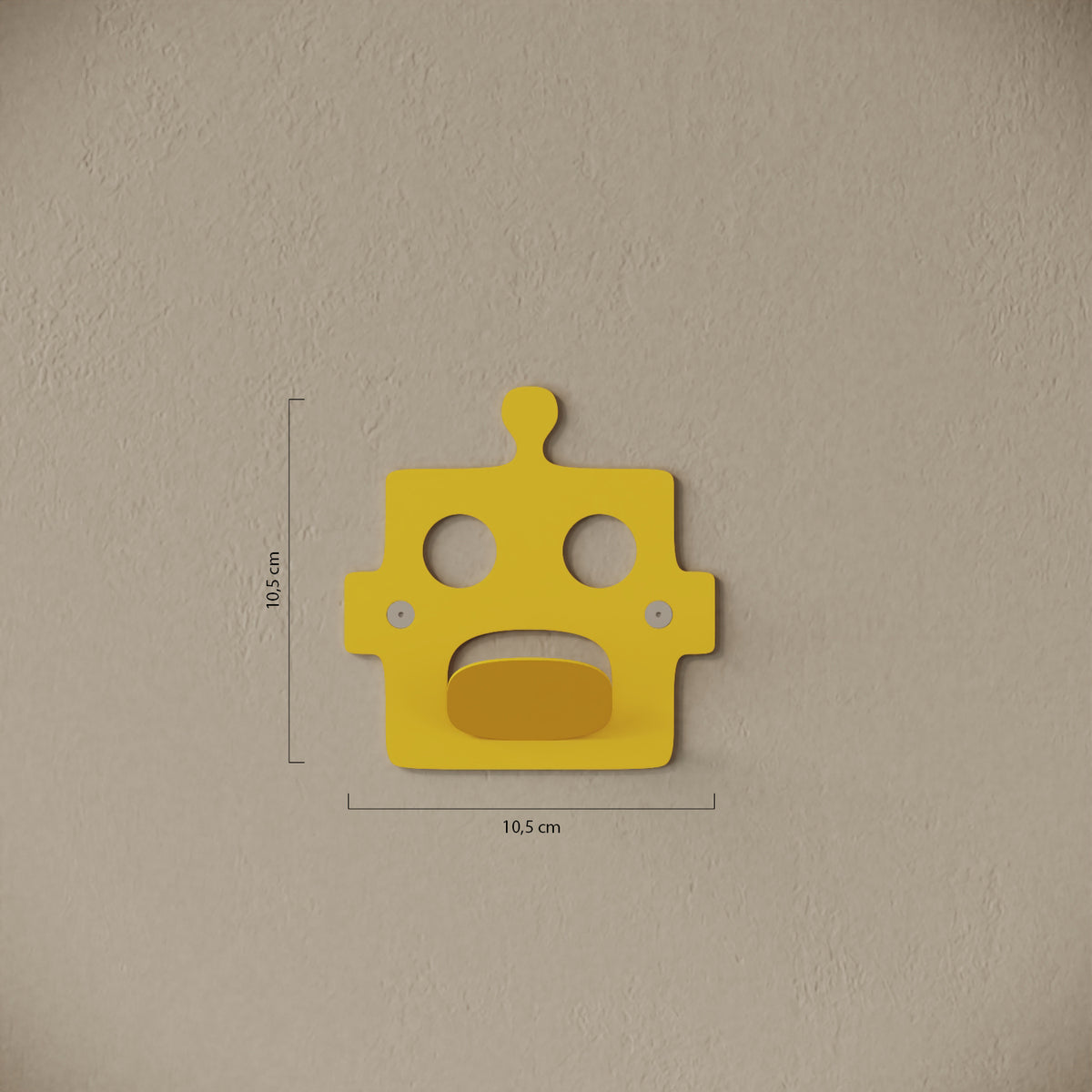 Appendiabiti da muro Robot — misure e caratteristiche