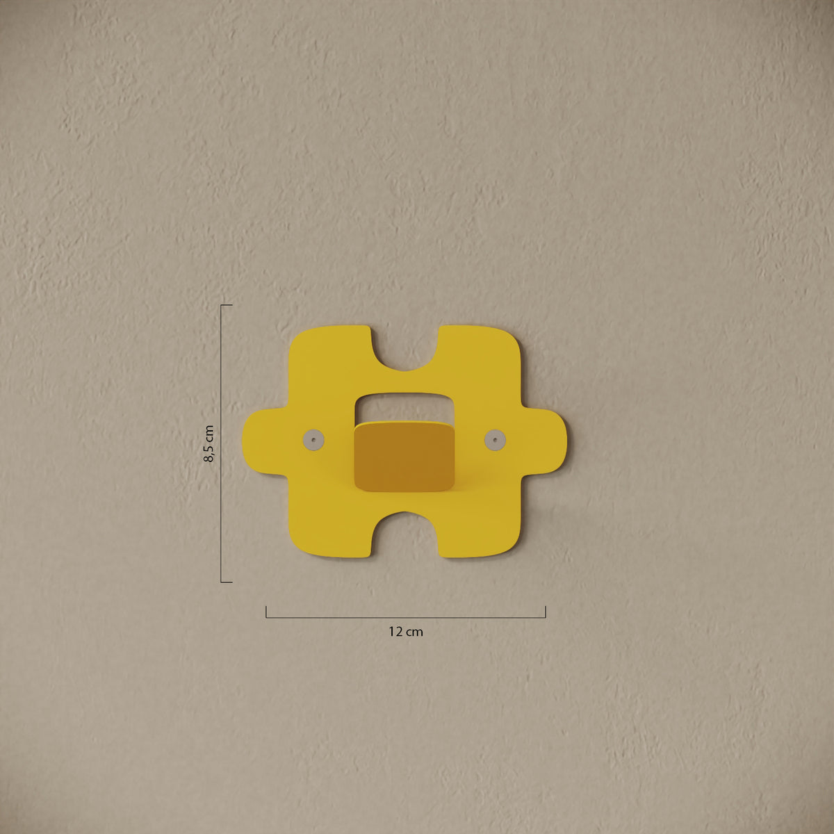 Appendiabiti da muro Puzzle — misure e caratteristiche