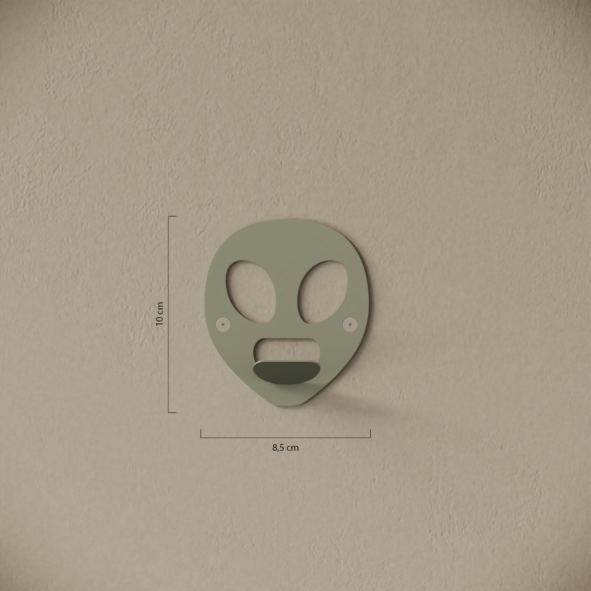 Appendiabiti da muro Alien — misure e caratteristiche