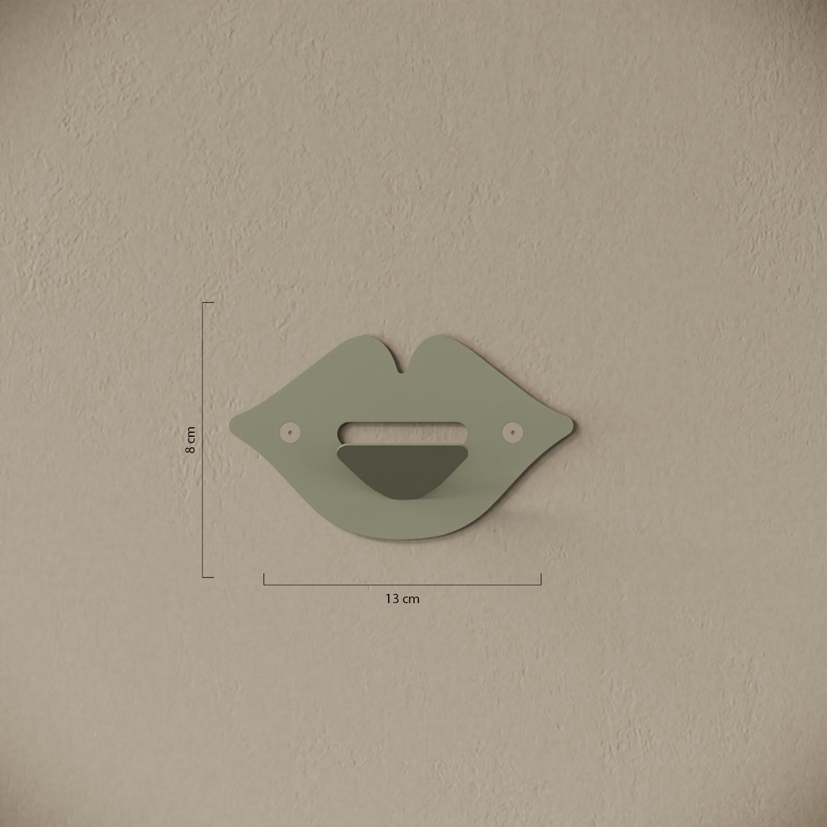 Appendiabiti da muro Kiss — misure e caratteristiche