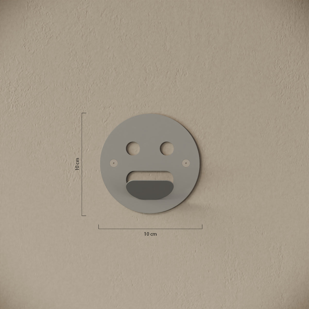 Appendiabiti da muro Smile — misure e caratteristiche