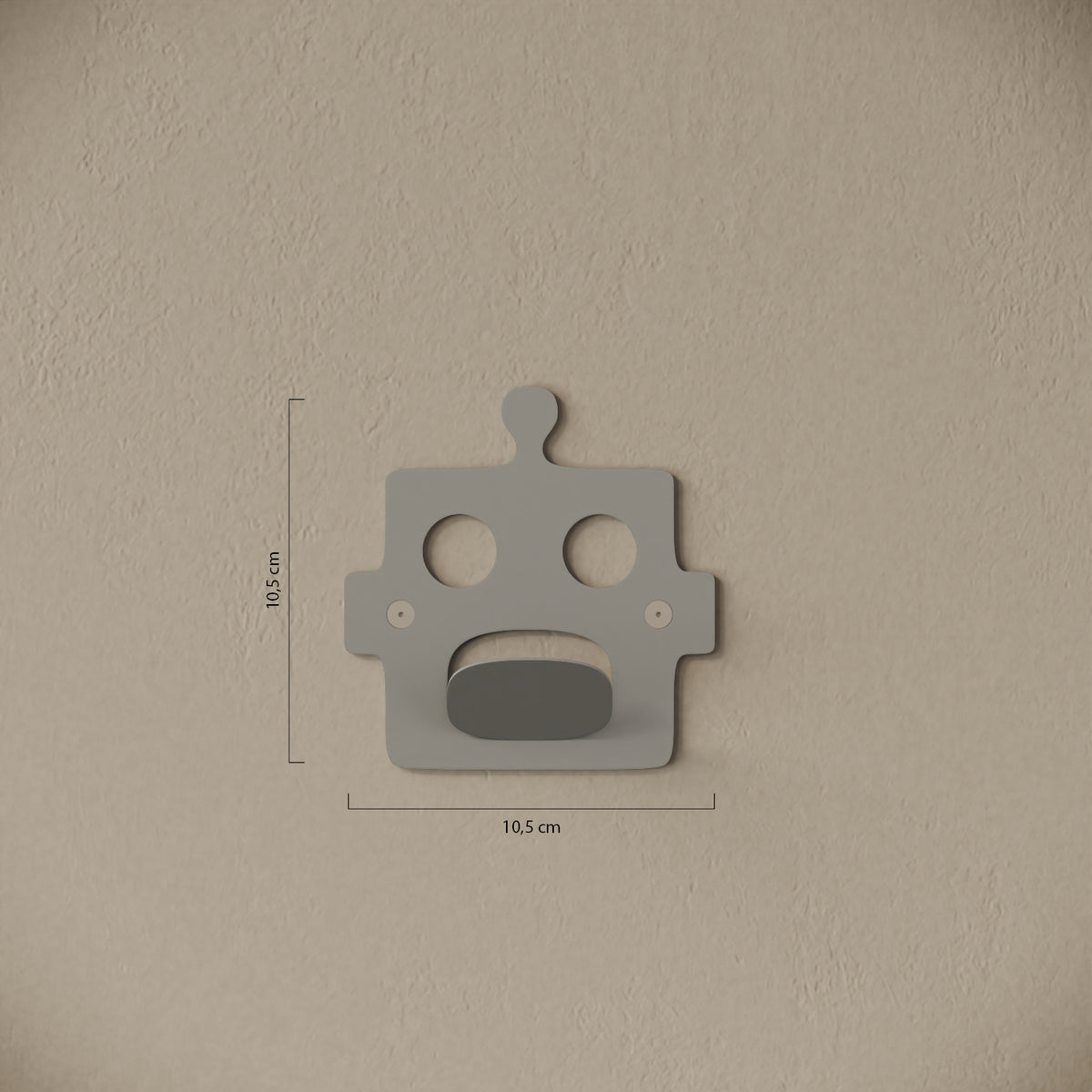 Appendiabiti da muro Robot — misure e caratteristiche