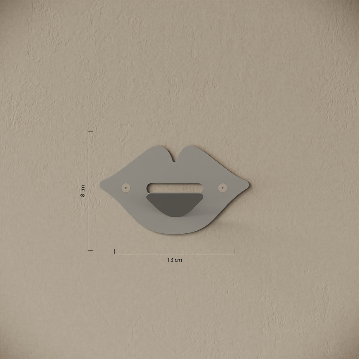 Appendiabiti da muro Kiss — misure e caratteristiche