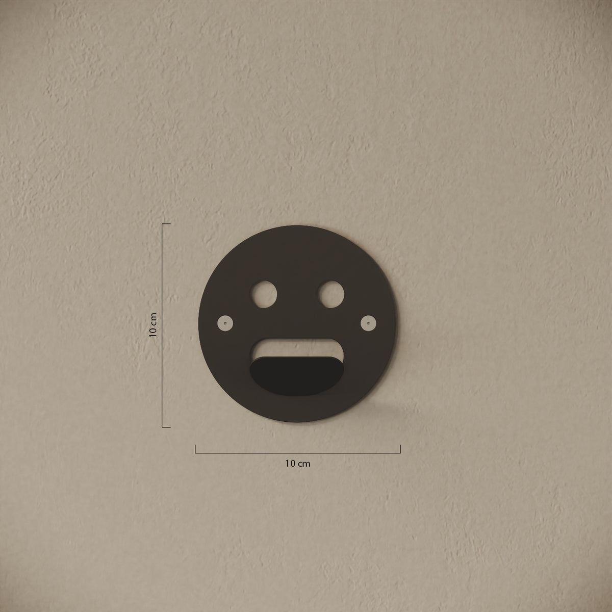 Appendiabiti da muro Smile — misure e caratteristiche