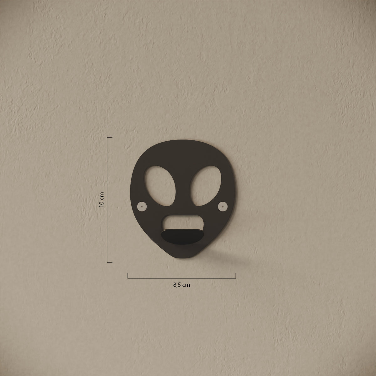 Appendiabiti da muro Alien — misure e caratteristiche