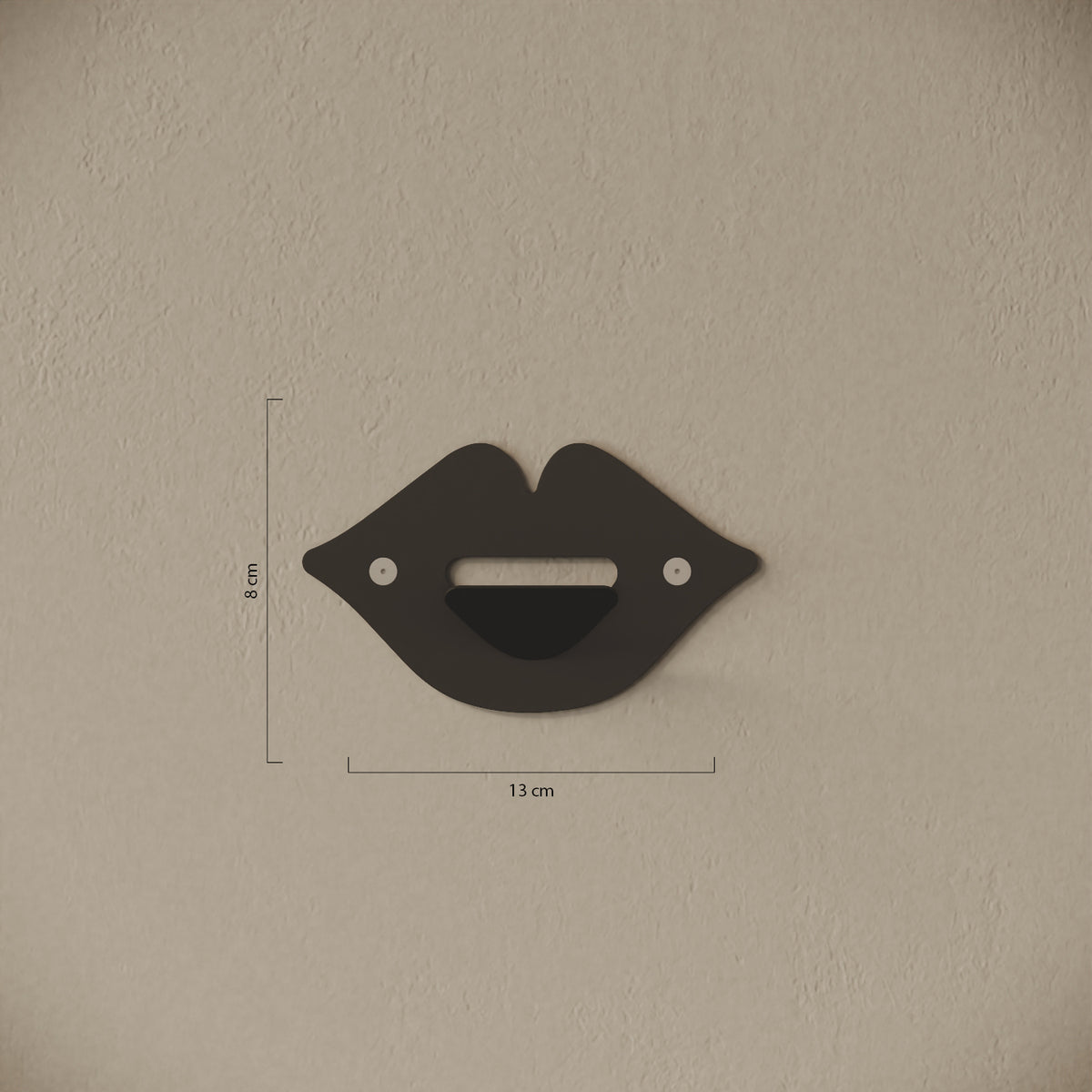 Appendiabiti da muro Kiss — misure e caratteristiche