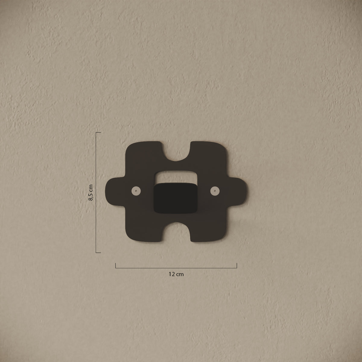 Appendiabiti da muro Puzzle — misure e caratteristiche