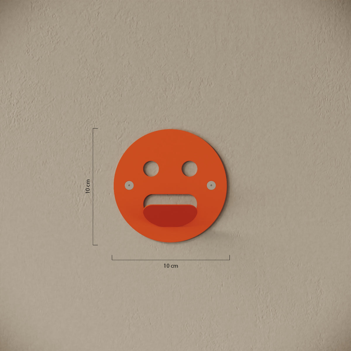 Appendiabiti da muro Smile — misure e caratteristiche