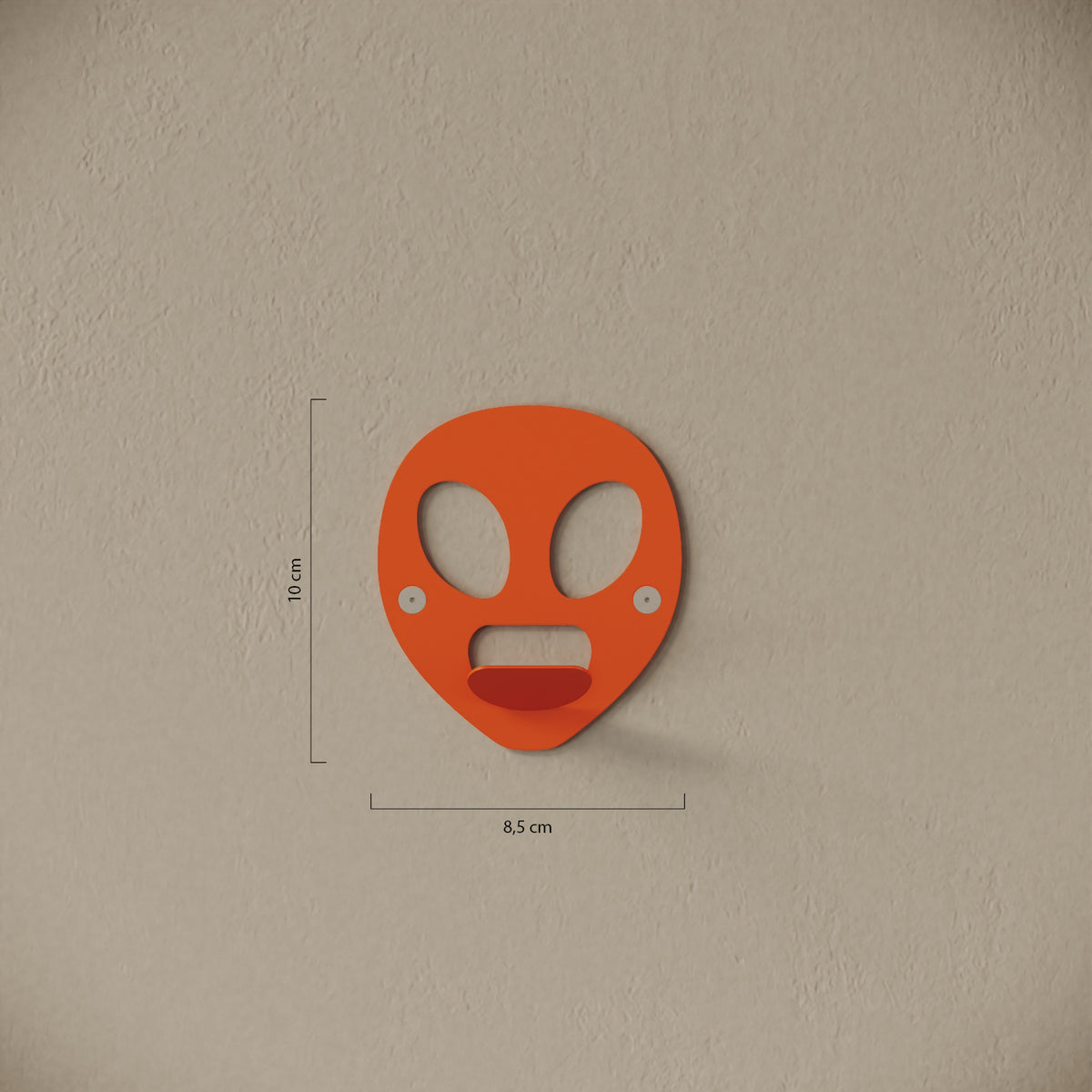 Appendiabiti da muro Alien — misure e caratteristiche
