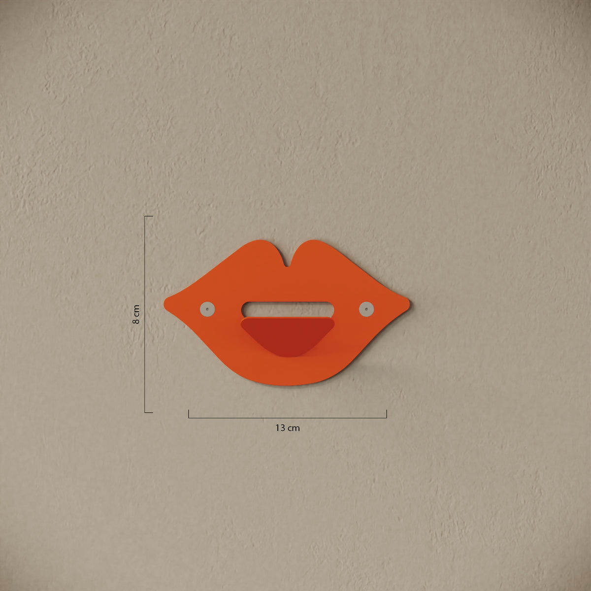 Appendiabiti da muro Kiss — misure e caratteristiche