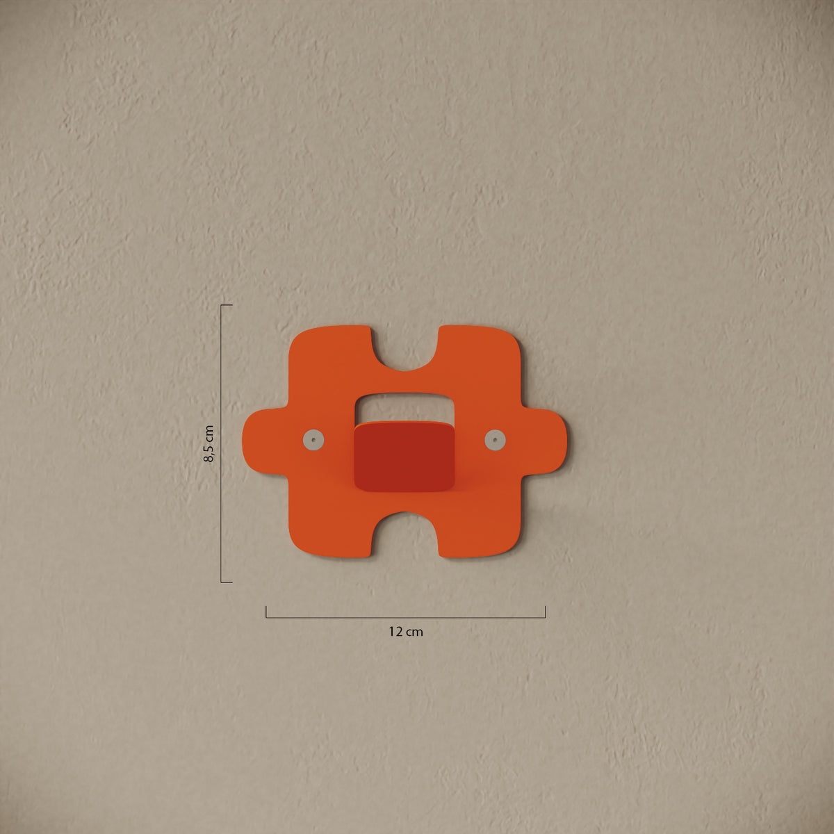 Appendiabiti da muro Puzzle — misure e caratteristiche