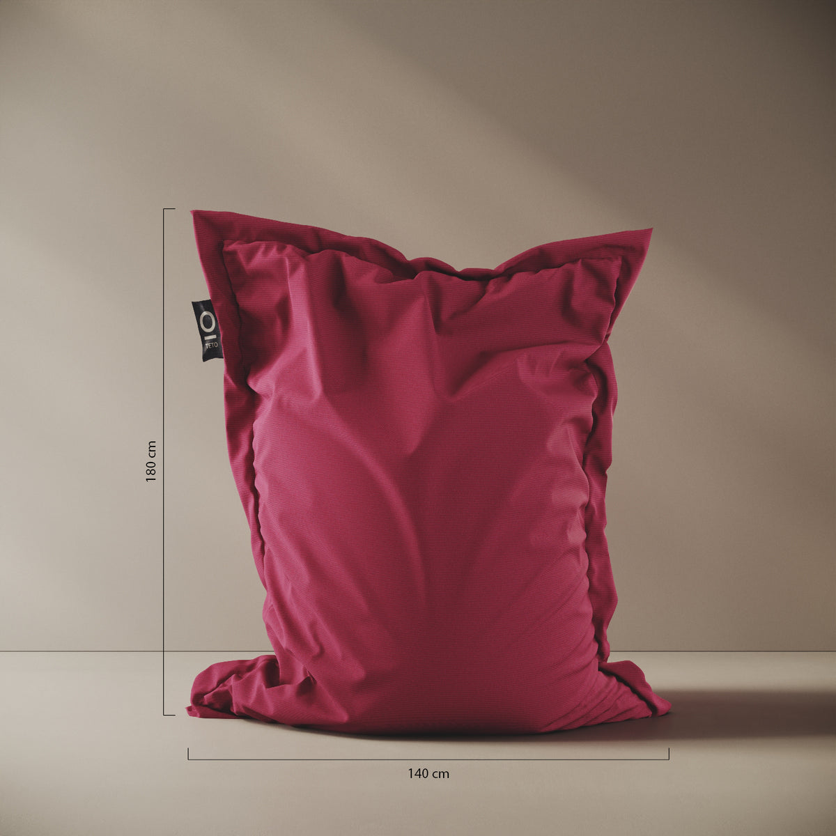 BeanB poltrona a sacco fucsia XL — scheda e caratteristiche, formato 140x180 cm