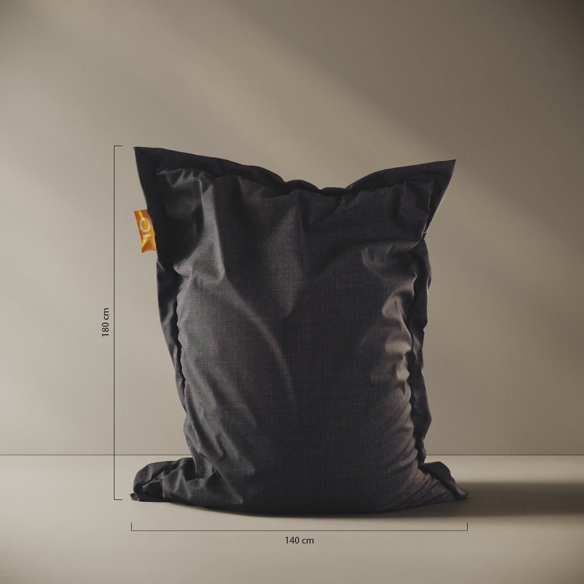 BeanB poltrona a sacco jeans XL — scheda e caratteristiche, formato 140x180 cm