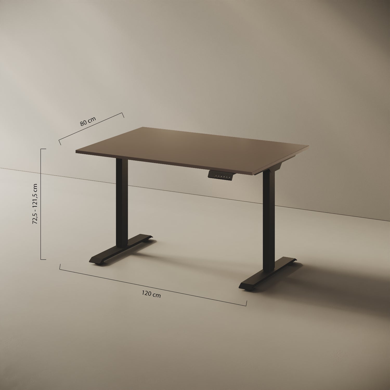 Scrivania Elevabile Up — dettaglio design e caratteristiche