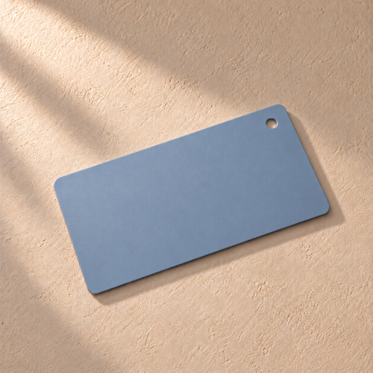 Campione colore Teto legno nobilitato blu, vista 2