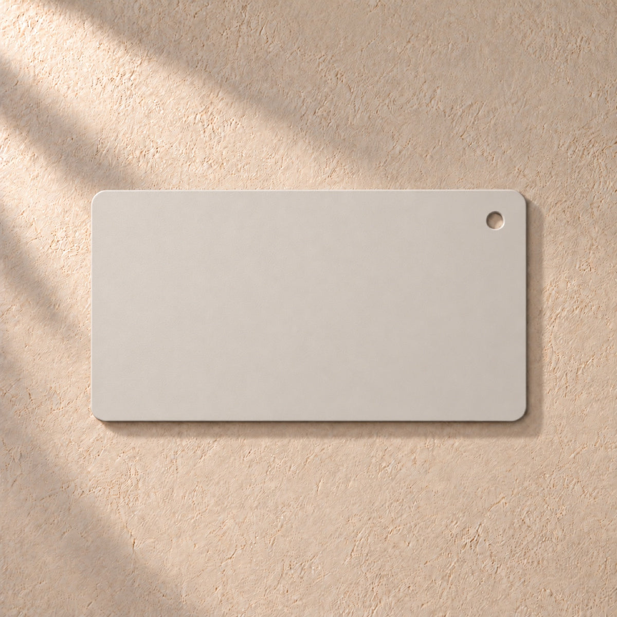 Campione colore Teto legno nobilitato bianco, vista 1