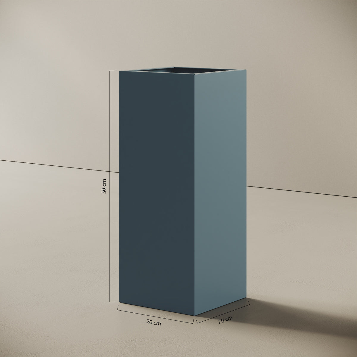 Portaombrelli ALL — versatilità del modello blu come portaombrelli, cestino e contenitore decorativo