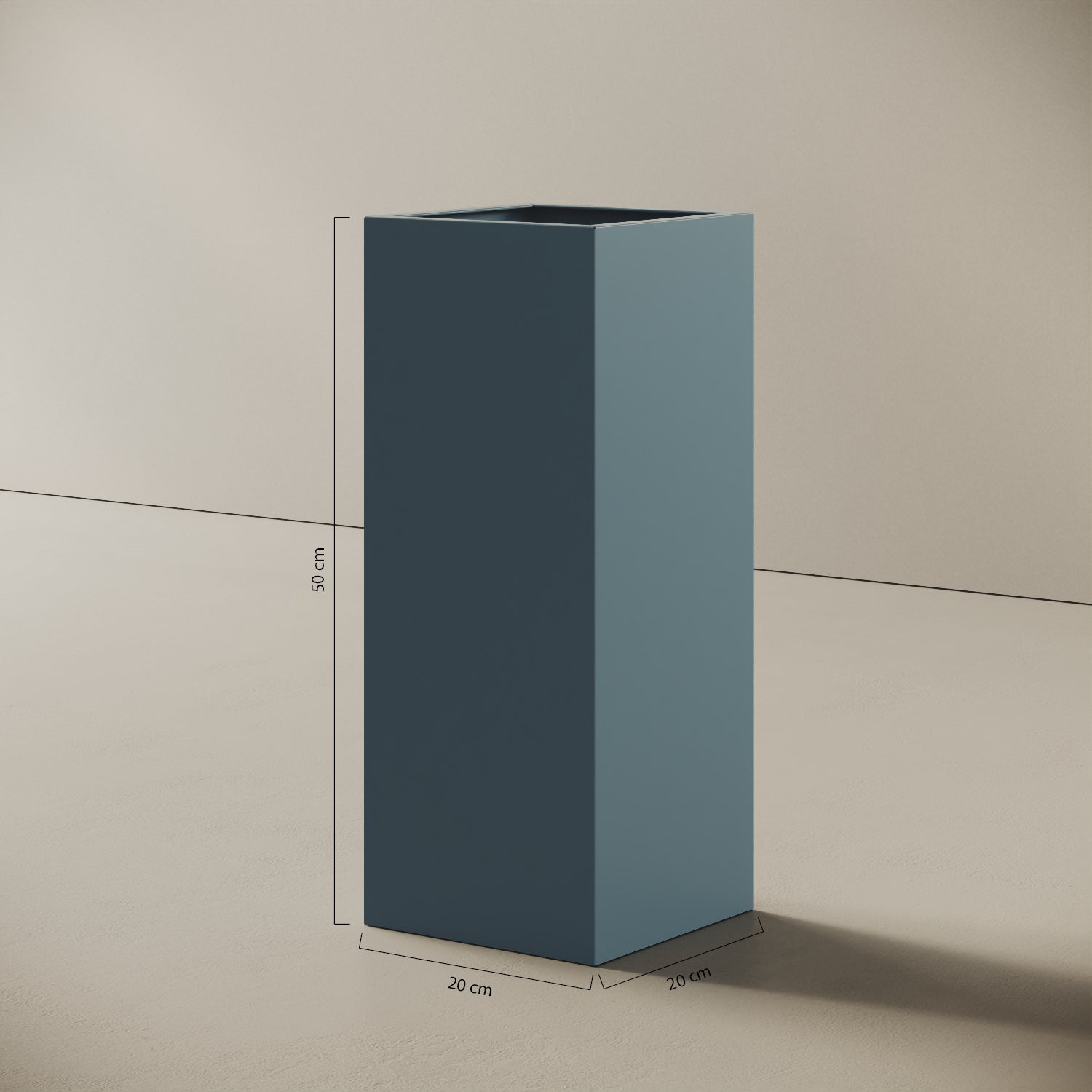 Portaombrelli ALL — versatilità del modello blu come portaombrelli, cestino e contenitore decorativo