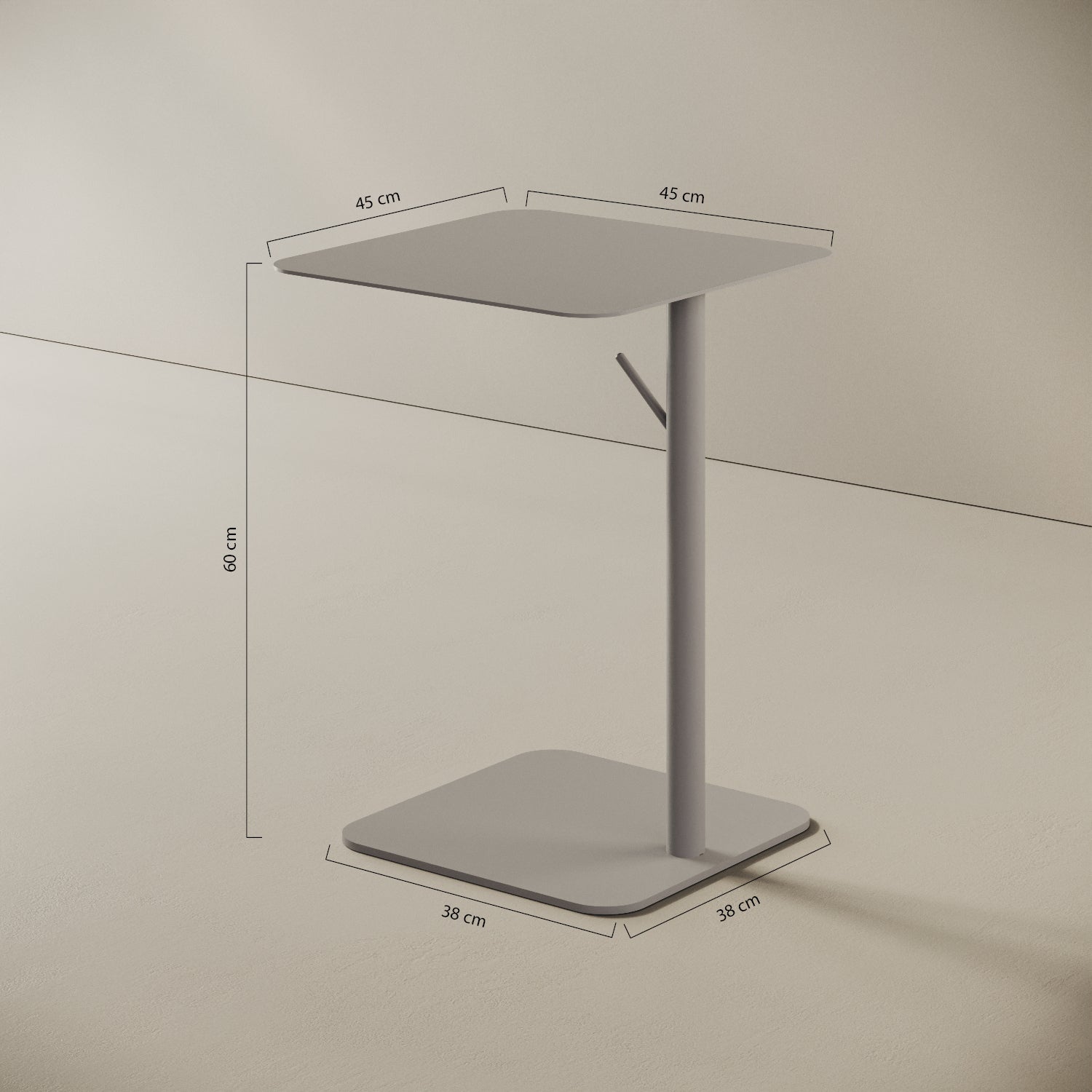 Tavolino da caffè Italia grigio — dettaglio design e caratteristiche del prodotto
