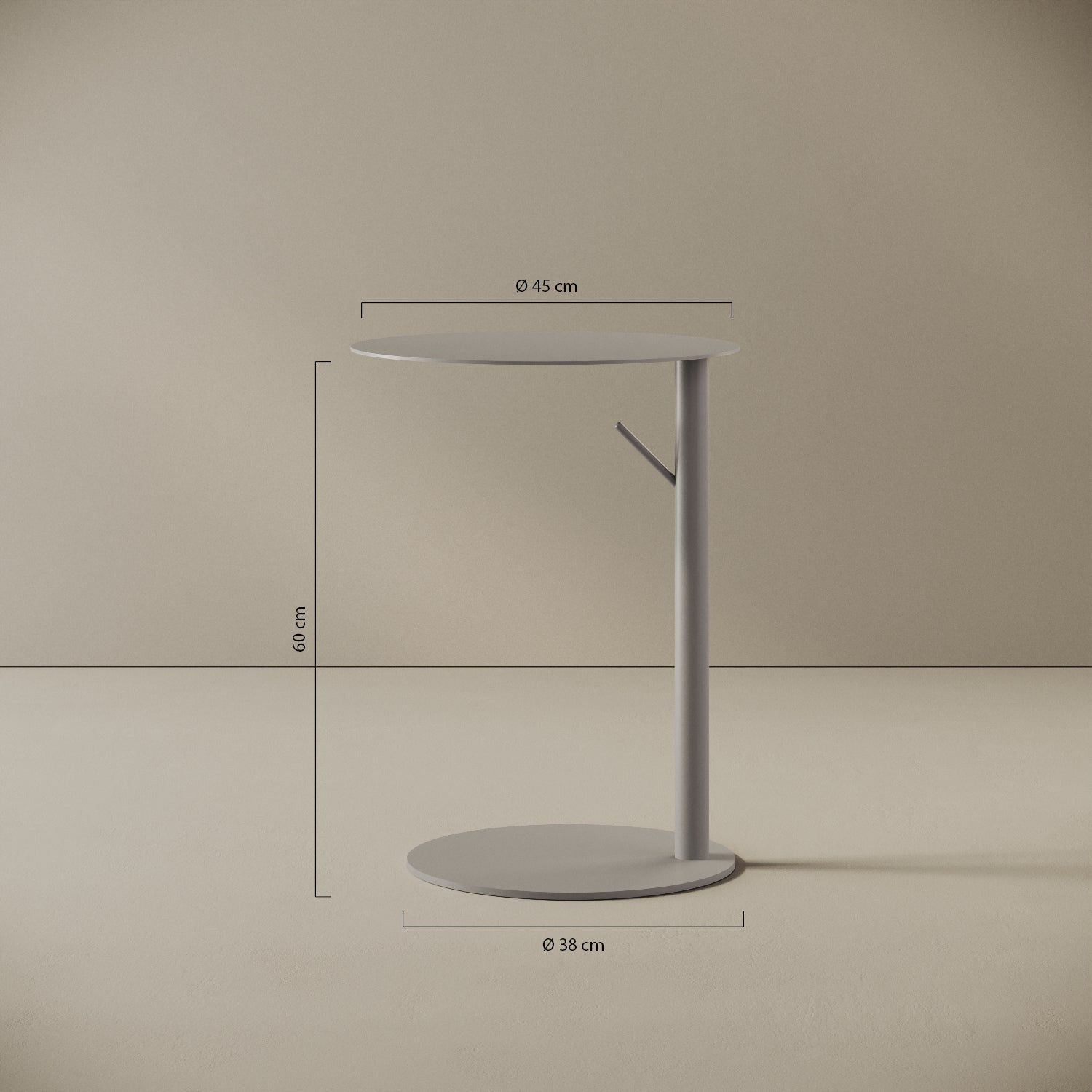 Tavolino da caffè Italia grigio — dettaglio design e caratteristiche del prodotto