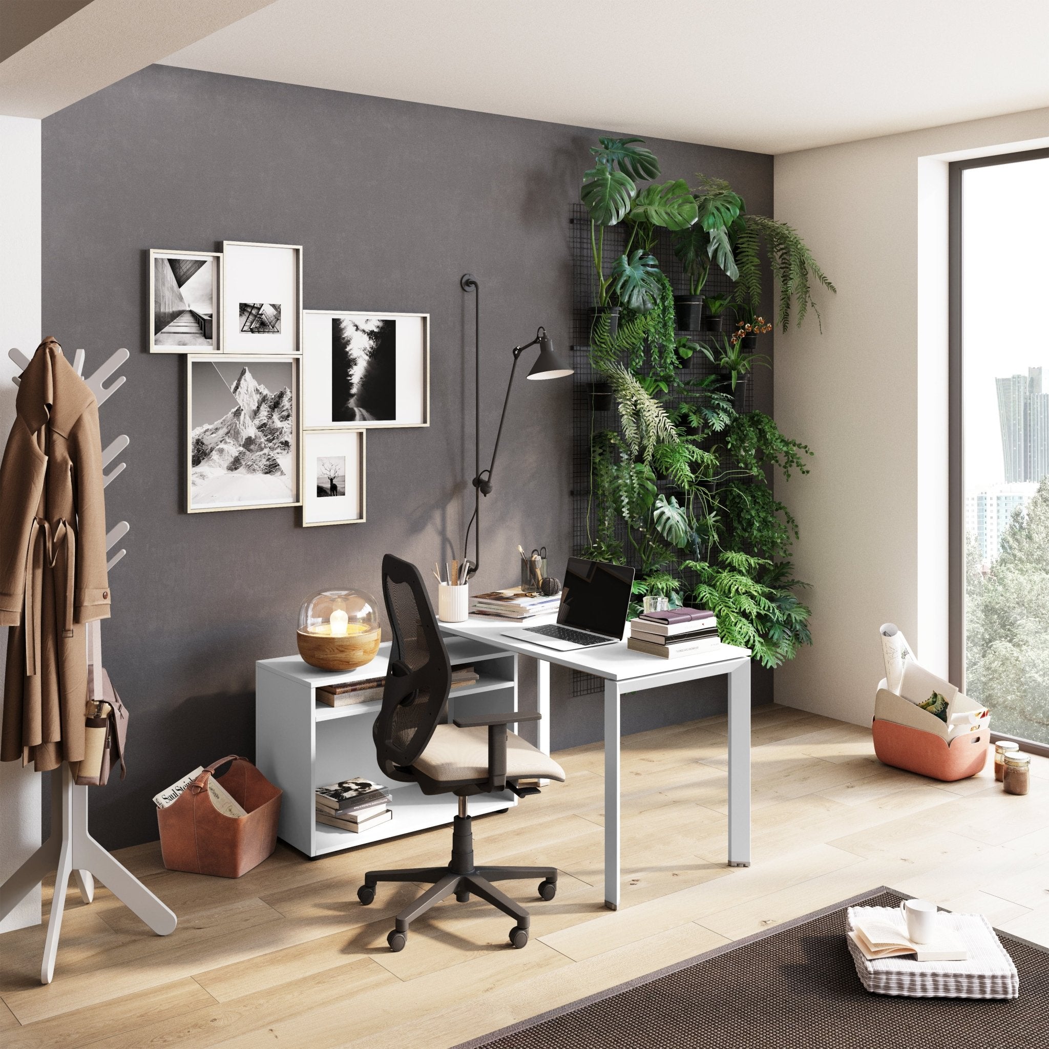 Scrivania per Home office, lavoro e studio - Teto